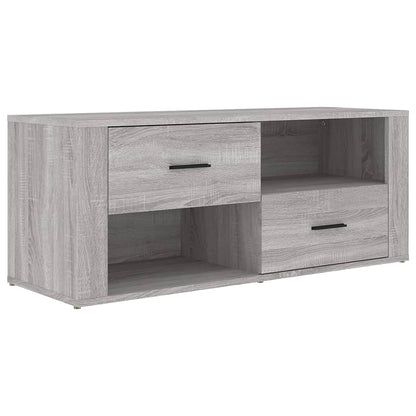 Mobile TV Grigio Sonoma 100x35x40 cm in Legno Multistrato - homemem39