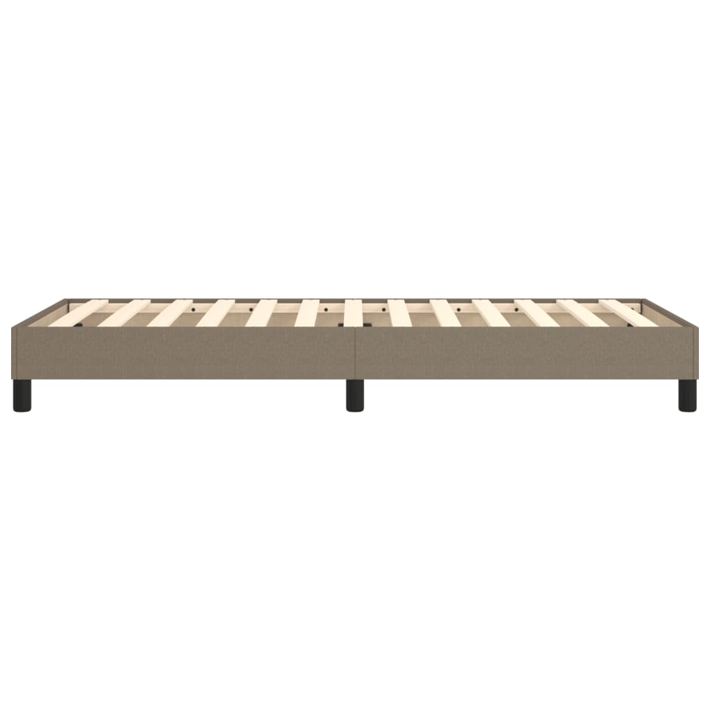 Struttura Letto a Rete a Molle Tortora 80x200 cm Tessuto | homemem39