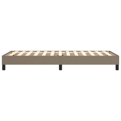 Struttura Letto a Rete a Molle Tortora 80x200 cm Tessuto | homemem39