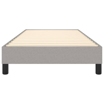 Struttura Letto a Rete a Molle Grigio Chiaro 90x190 cm Tessuto | homemem39