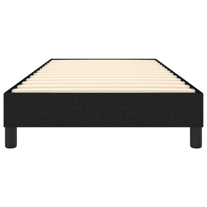 Struttura Letto a Rete a Molle Nero 90x190 cm in Tessuto | homemem39