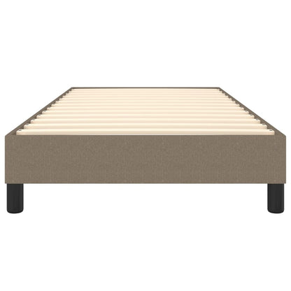 Struttura Letto a Rete a Molle Tortora 90x190 cm Tessuto | homemem39