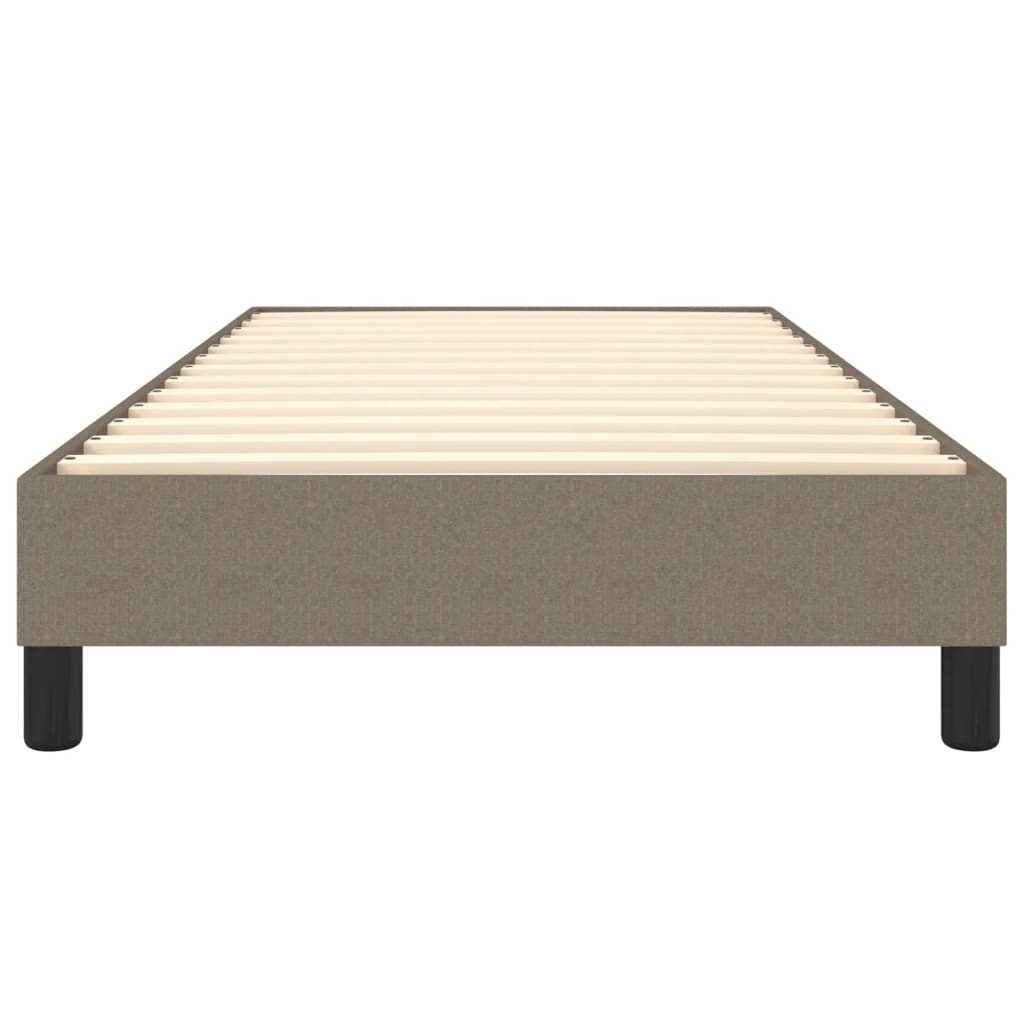 Struttura Letto a Rete a Molle Tortora 90x200 cm Tessuto | homemem39