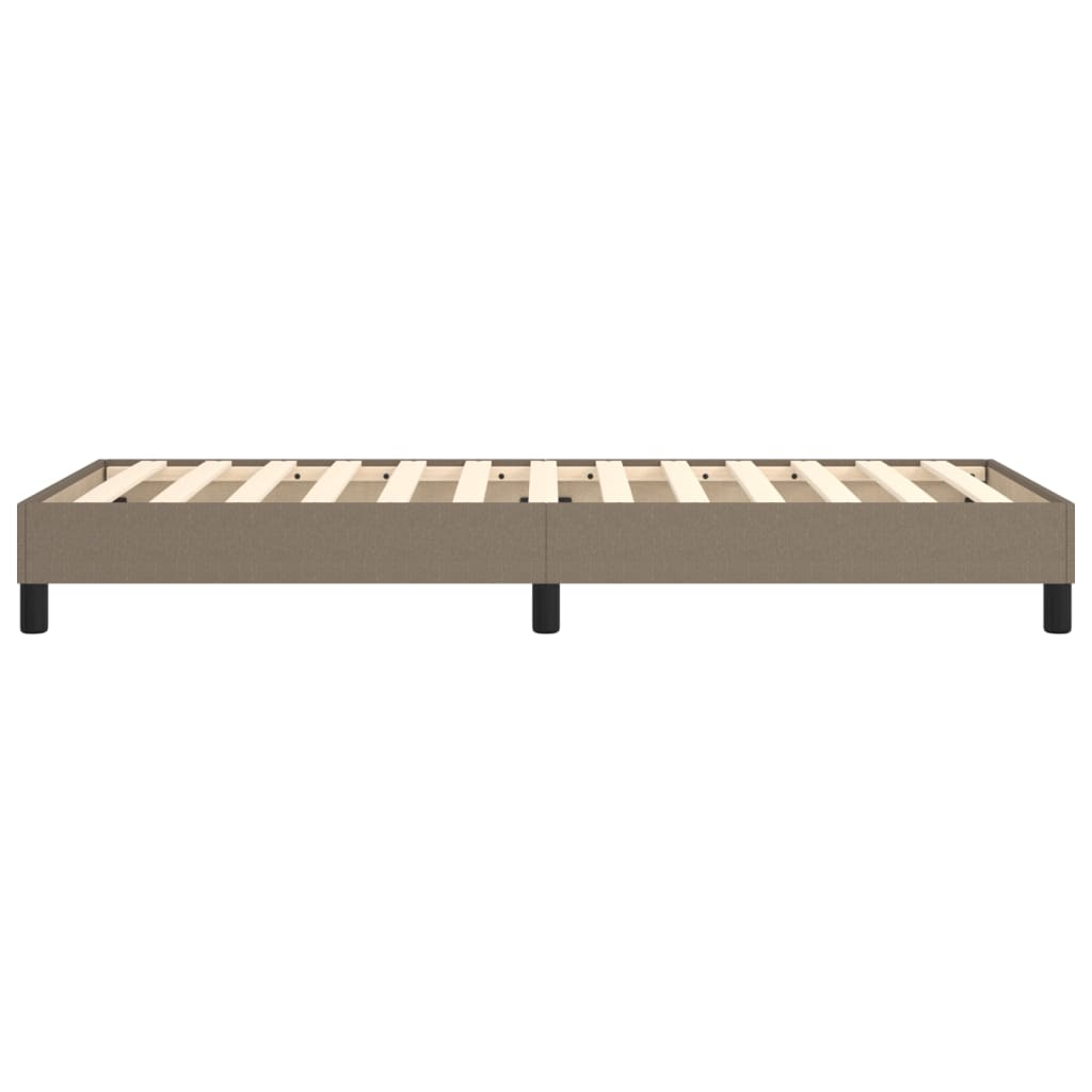 Struttura Letto a Rete a Molle Tortora 90x200 cm Tessuto | homemem39