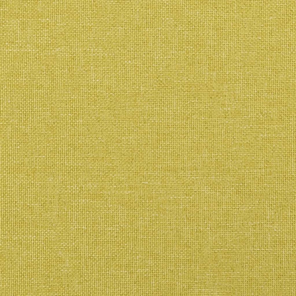 Struttura Letto a Rete a Molle Verde 90x200 cm in Tessuto