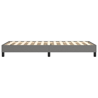 Struttura Letto a Rete a Molle Grigio Scuro 100x200 cm Tessuto | homemem39