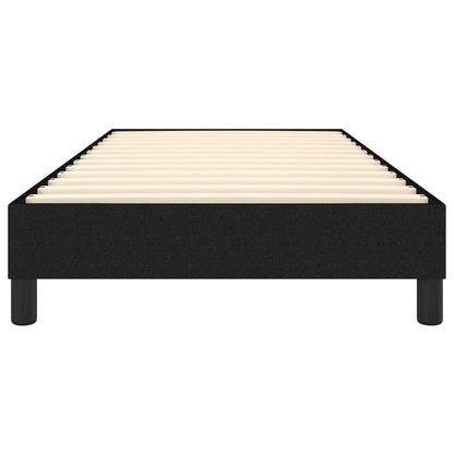 Struttura Letto a Rete a Molle Nero 100x200 cm in Tessuto | homemem39