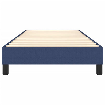 Struttura Letto a Rete a Molle Blu 100x200 cm in Tessuto | homemem39