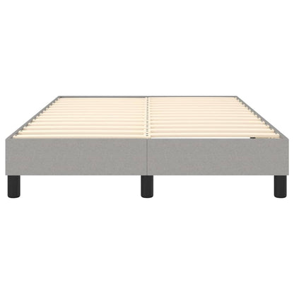 Struttura Letto a Rete a Molle Grigio Chiaro 120x200 cm Tessuto | homemem39