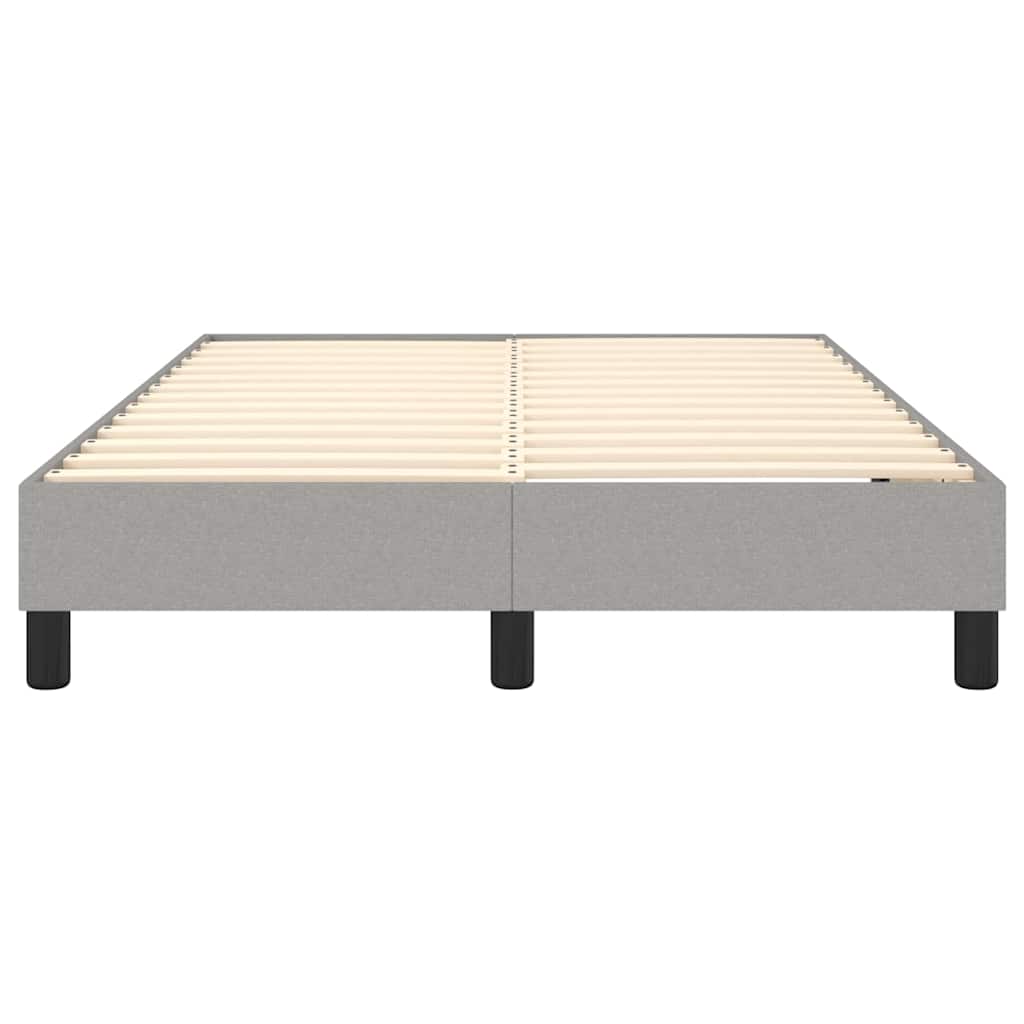 Struttura Letto a Rete a Molle Grigio Chiaro 120x200 cm Tessuto