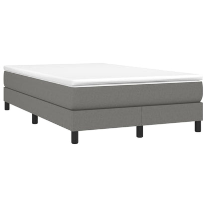 Struttura Letto a Rete a Molle Grigio Scuro 120x200 cm Tessuto | homemem39