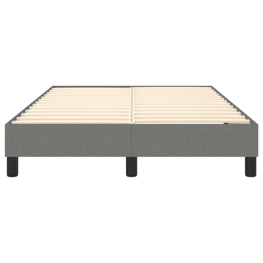 Struttura Letto a Rete a Molle Grigio Scuro 120x200 cm Tessuto | homemem39