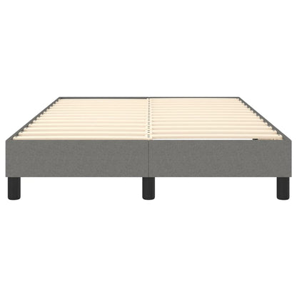 Struttura Letto a Rete a Molle Grigio Scuro 120x200 cm Tessuto | homemem39