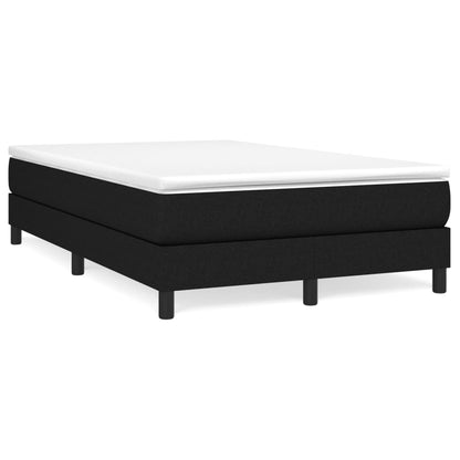 Struttura Letto a Rete a Molle Nero 120x200 cm Tessuto
