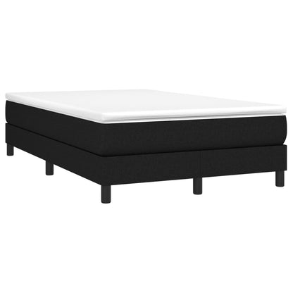 Struttura Letto a Rete a Molle Nero 120x200 cm Tessuto