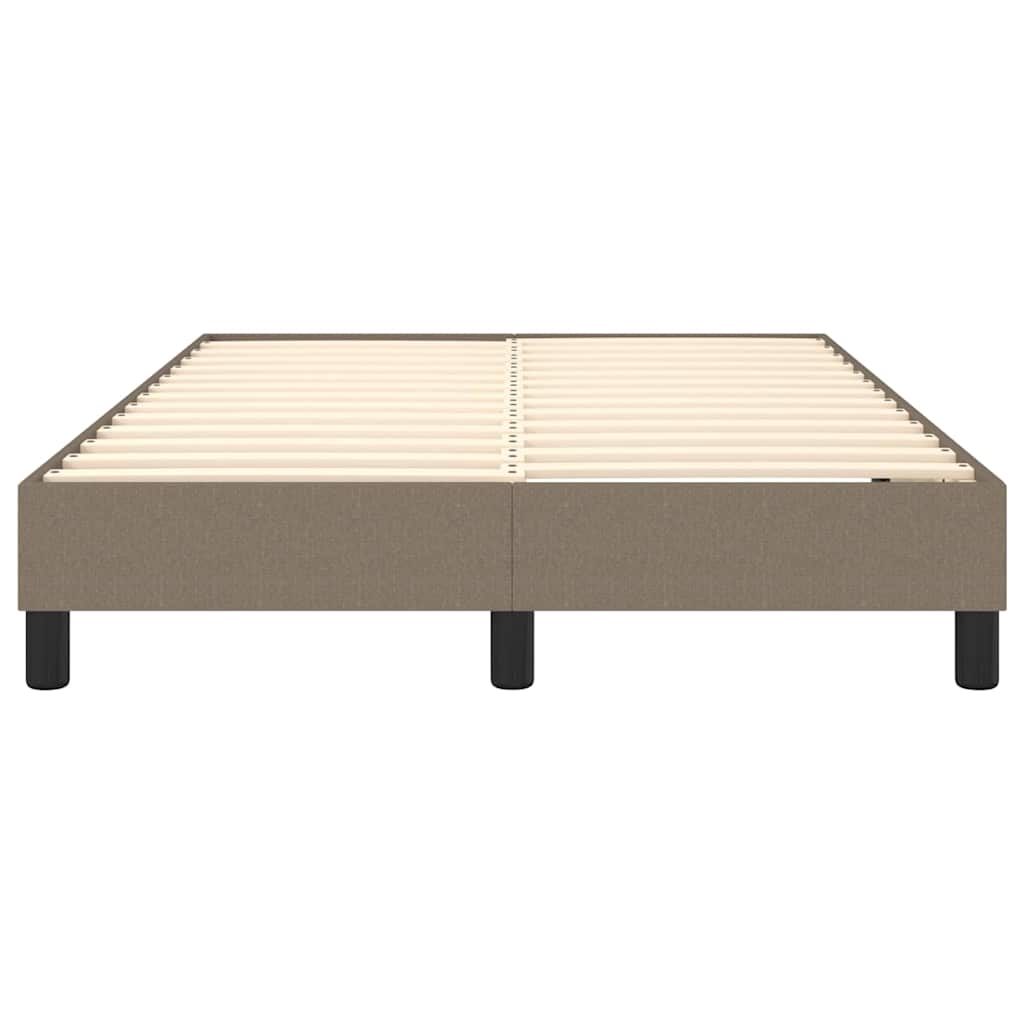 Struttura Letto a Rete a Molle Tortora 120x200 cm Tessuto