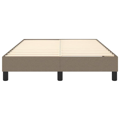 Struttura Letto a Rete a Molle Tortora 120x200 cm Tessuto