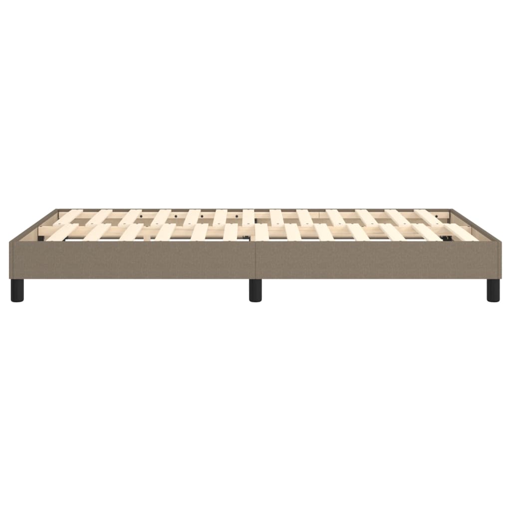 Struttura Letto a Rete a Molle Tortora 120x200 cm Tessuto | homemem39