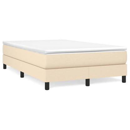 Struttura Letto a Rete a Molle Crema 120x200 cm Tessuto | homemem39