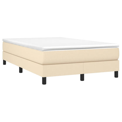 Struttura Letto a Rete a Molle Crema 120x200 cm Tessuto | homemem39