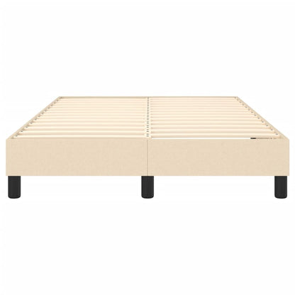 Struttura Letto a Rete a Molle Crema 120x200 cm Tessuto | homemem39