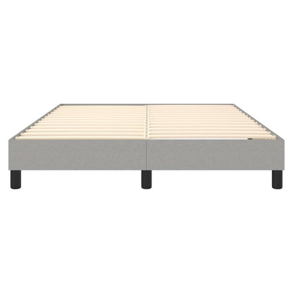 Struttura Letto a Rete a Molle Grigio Chiaro 140x200 cm Tessuto | homemem39