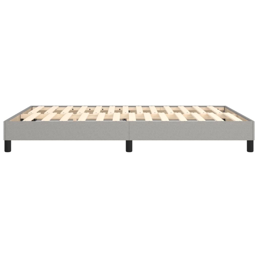 Struttura Letto a Rete a Molle Grigio Chiaro 140x200 cm Tessuto | homemem39