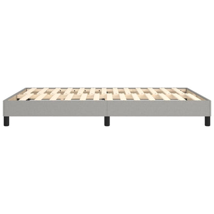 Struttura Letto a Rete a Molle Grigio Chiaro 140x200 cm Tessuto | homemem39