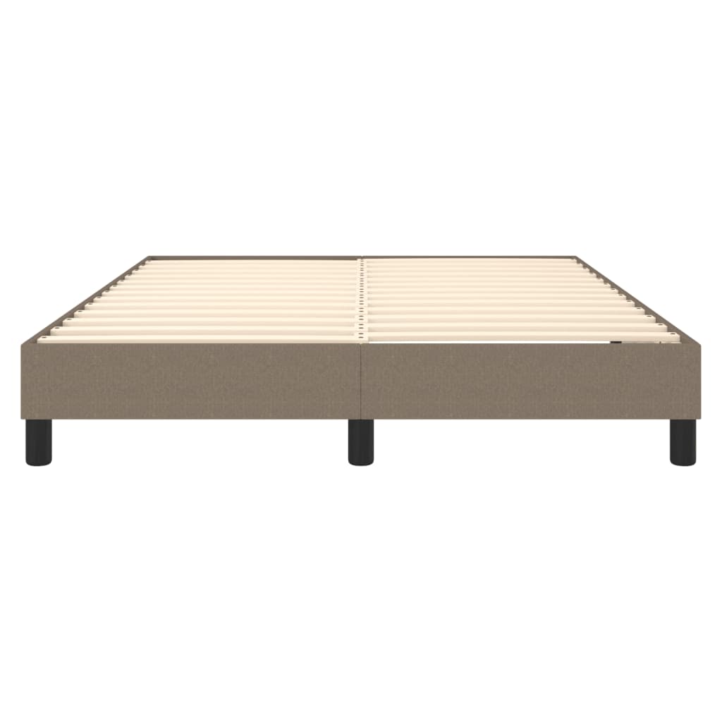 Struttura Letto a Rete a Molle Tortora 140x200 cm in Tessuto | homemem39