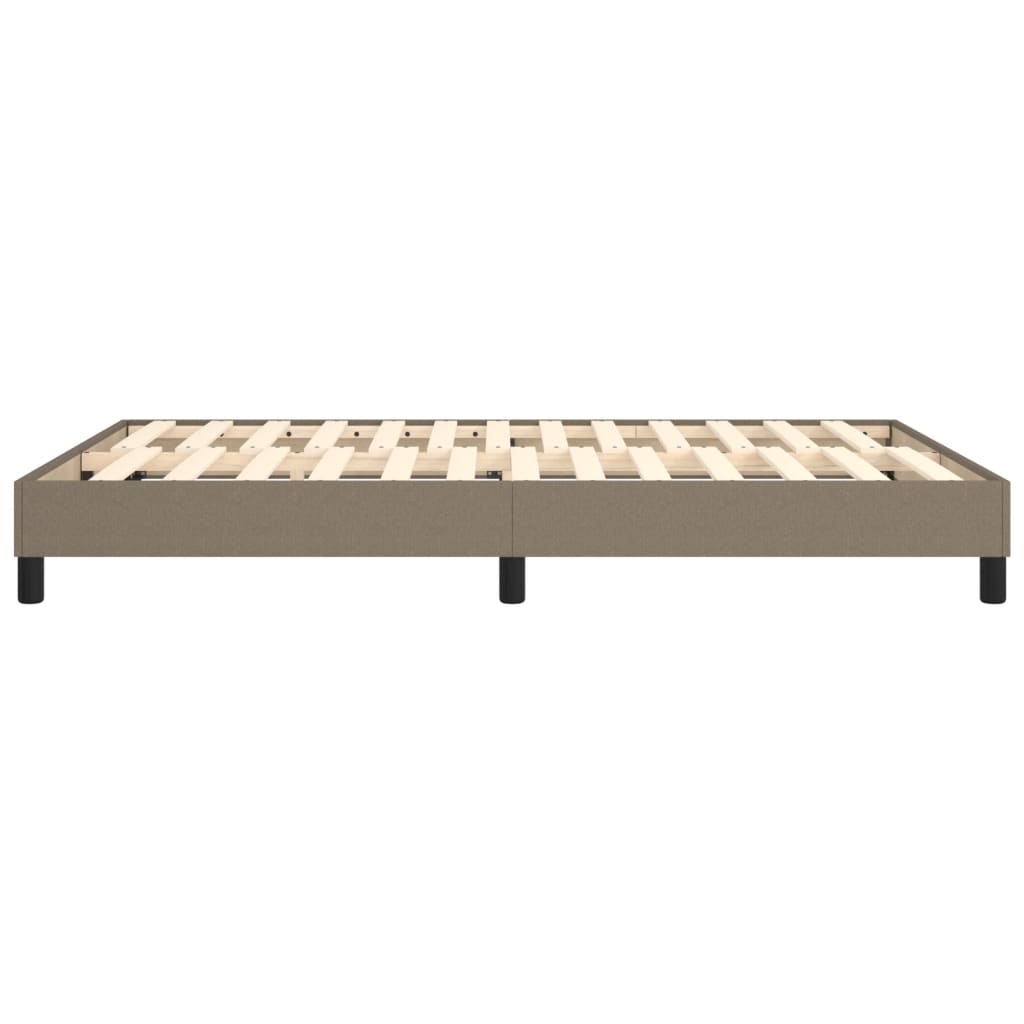 Struttura Letto a Rete a Molle Tortora 140x200 cm in Tessuto | homemem39