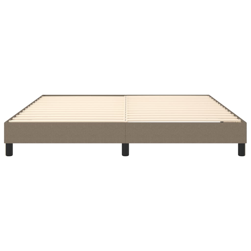 Struttura Letto a Rete a Molle Tortora 160x200 cm in Tessuto | homemem39