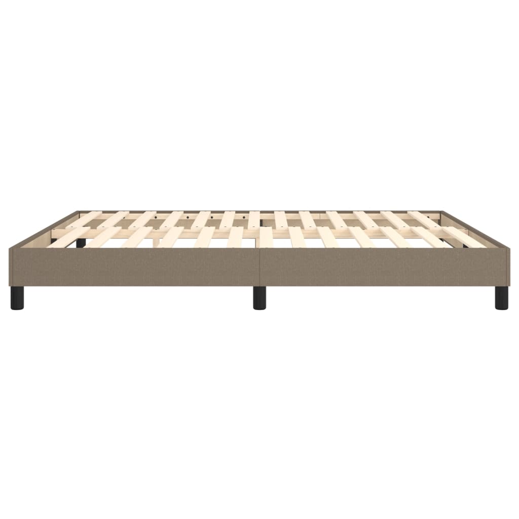 Struttura Letto a Rete a Molle Tortora 160x200 cm in Tessuto | homemem39