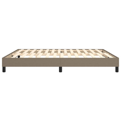 Struttura Letto a Rete a Molle Tortora 160x200 cm in Tessuto | homemem39