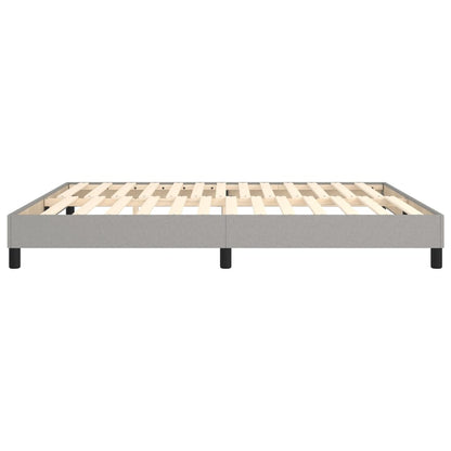 Struttura Letto a Rete a Molle Grigio Chiaro 180x200 cm Tessuto | homemem39