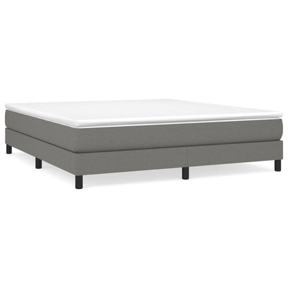 Struttura Letto a Rete a Molle Grigio Scuro 180x200 cm Tessuto | homemem39