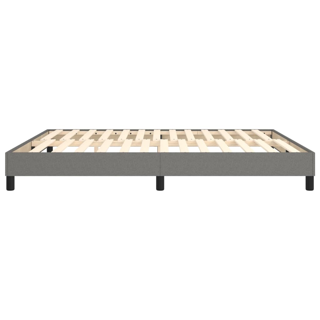 Struttura Letto a Rete a Molle Grigio Scuro 180x200 cm Tessuto | homemem39