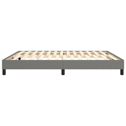 Struttura Letto a Rete a Molle Grigio Scuro 180x200 cm Tessuto | homemem39