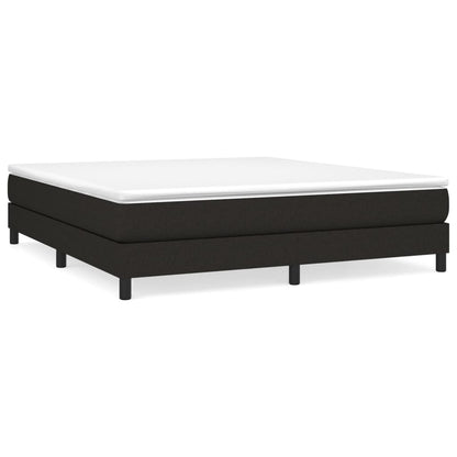 Struttura Letto a Rete a Molle Nero 180x200 cm in Tessuto | homemem39