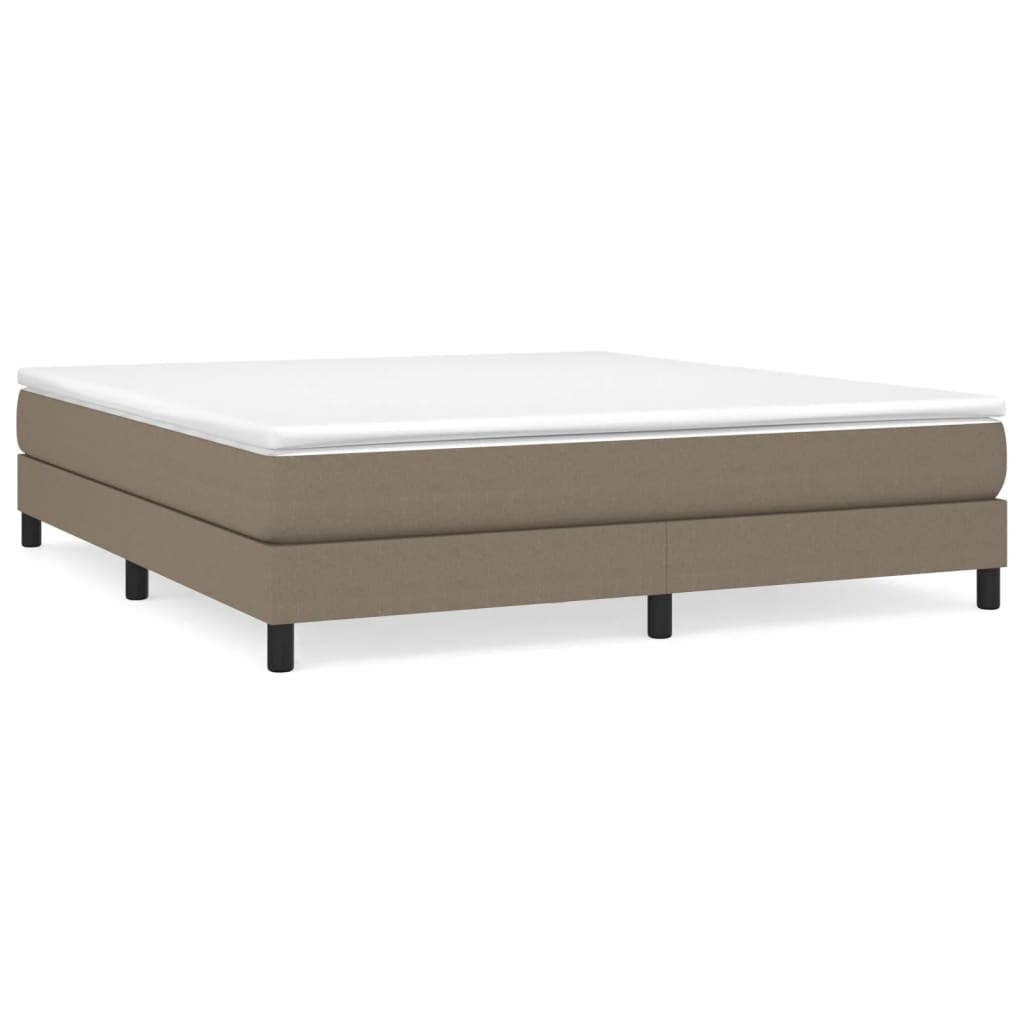 Struttura Letto a Rete a Molle Tortora 180x200 cm in Tessuto | homemem39