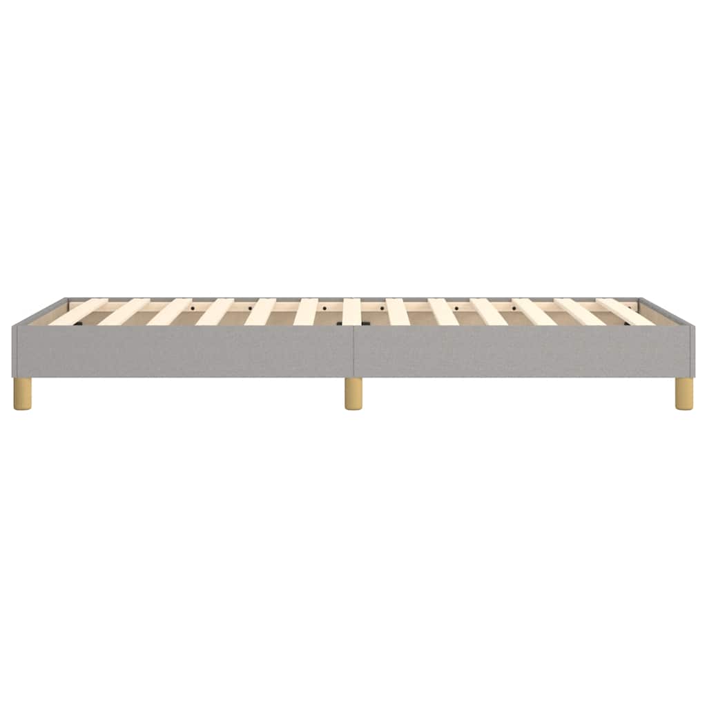 Struttura Letto a Rete a Molle Grigio Chiaro 80x200 cm Tessuto | homemem39
