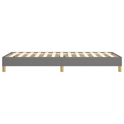 Struttura Letto a Rete a Molle Grigio Scuro 80x200 cm Tessuto | homemem39