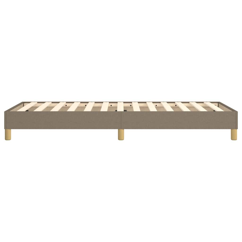 Struttura Letto a Rete a Molle Tortora 80x200 cm Tessuto | homemem39