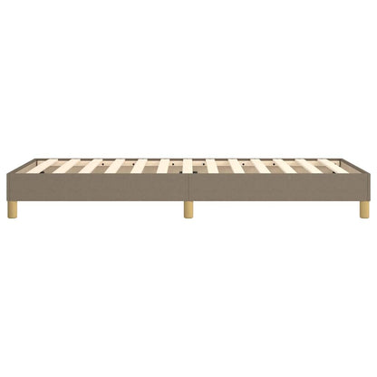 Struttura Letto a Rete a Molle Tortora 80x200 cm Tessuto | homemem39