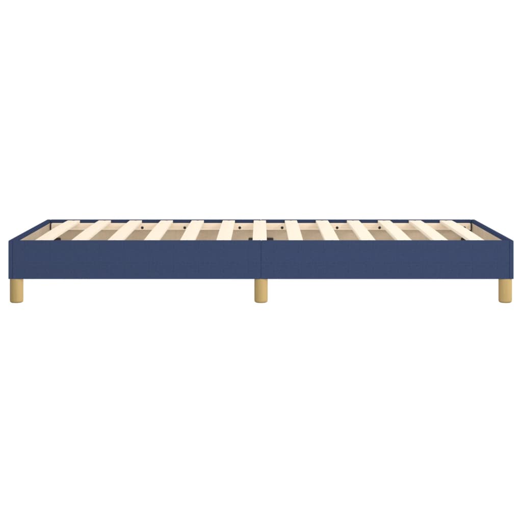 Struttura Letto a Rete a Molle Blu 90x190 cm in Tessuto | homemem39