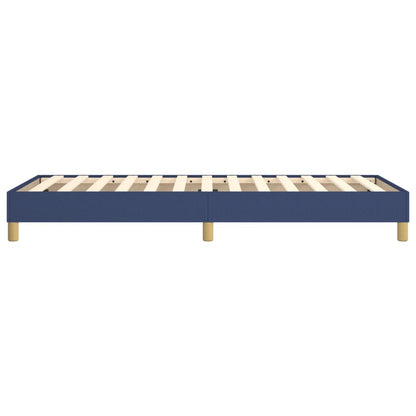 Struttura Letto a Rete a Molle Blu 90x190 cm in Tessuto | homemem39
