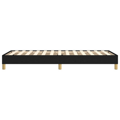 Struttura Letto a Rete a Molle Nero 90x200 cm in Tessuto | homemem39