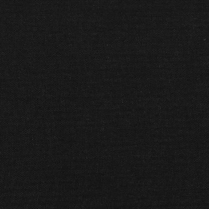 Struttura Letto a Rete a Molle Nero 90x200 cm in Tessuto | homemem39