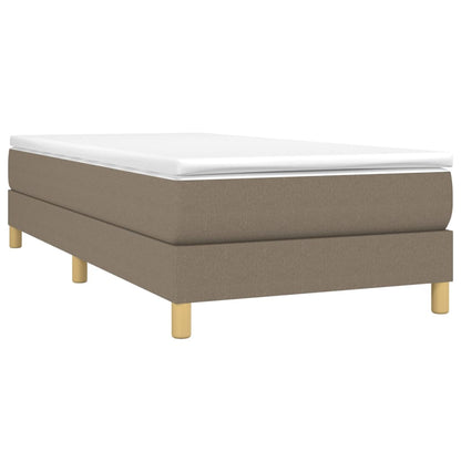 Struttura Letto a Rete a Molle Tortora 90x200 cm Tessuto | homemem39