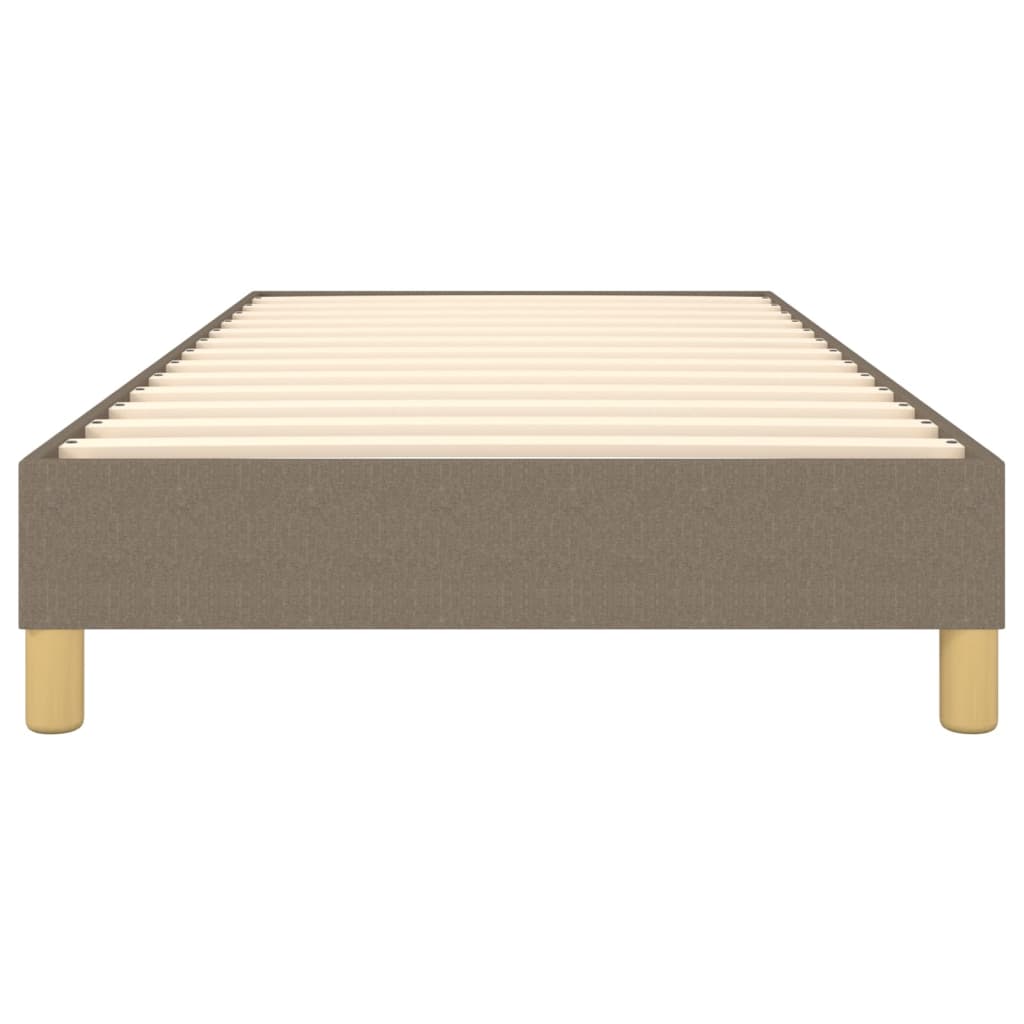 Struttura Letto a Rete a Molle Tortora 90x200 cm Tessuto | homemem39