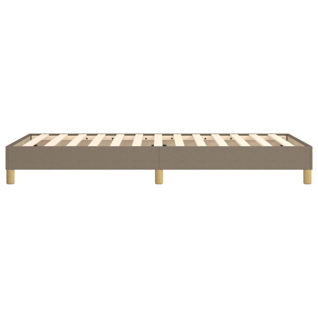 Struttura Letto a Rete a Molle Tortora 90x200 cm Tessuto | homemem39